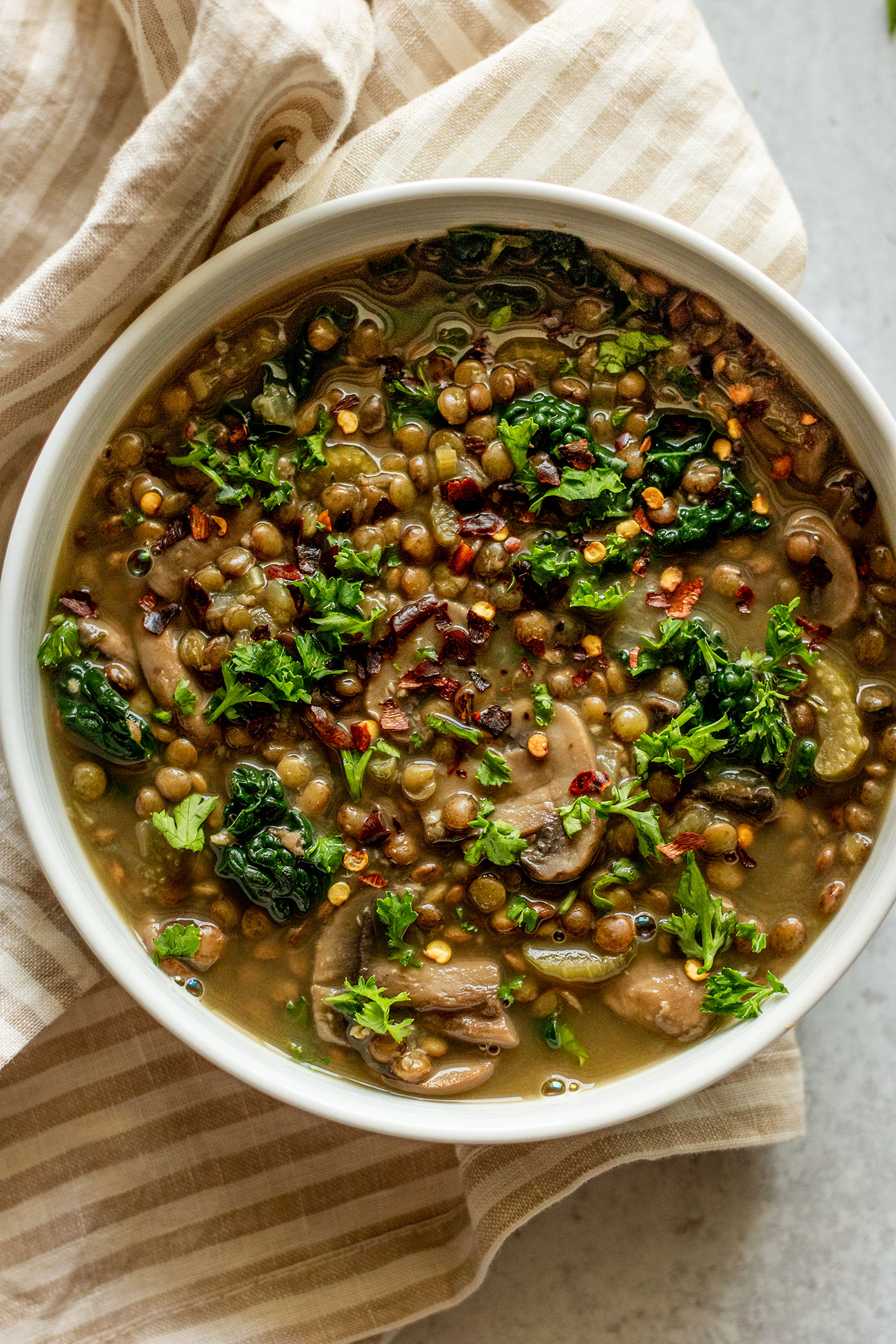 Lentil and Kale Soup