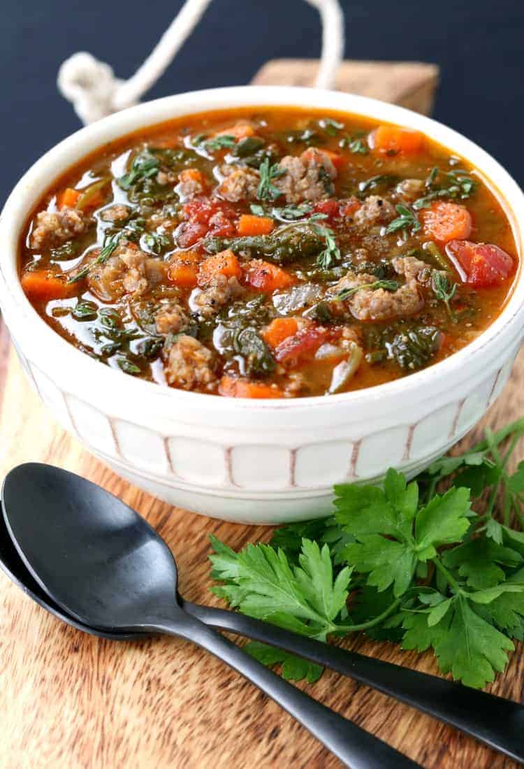 Spicy Sausage Vegetable Stew
