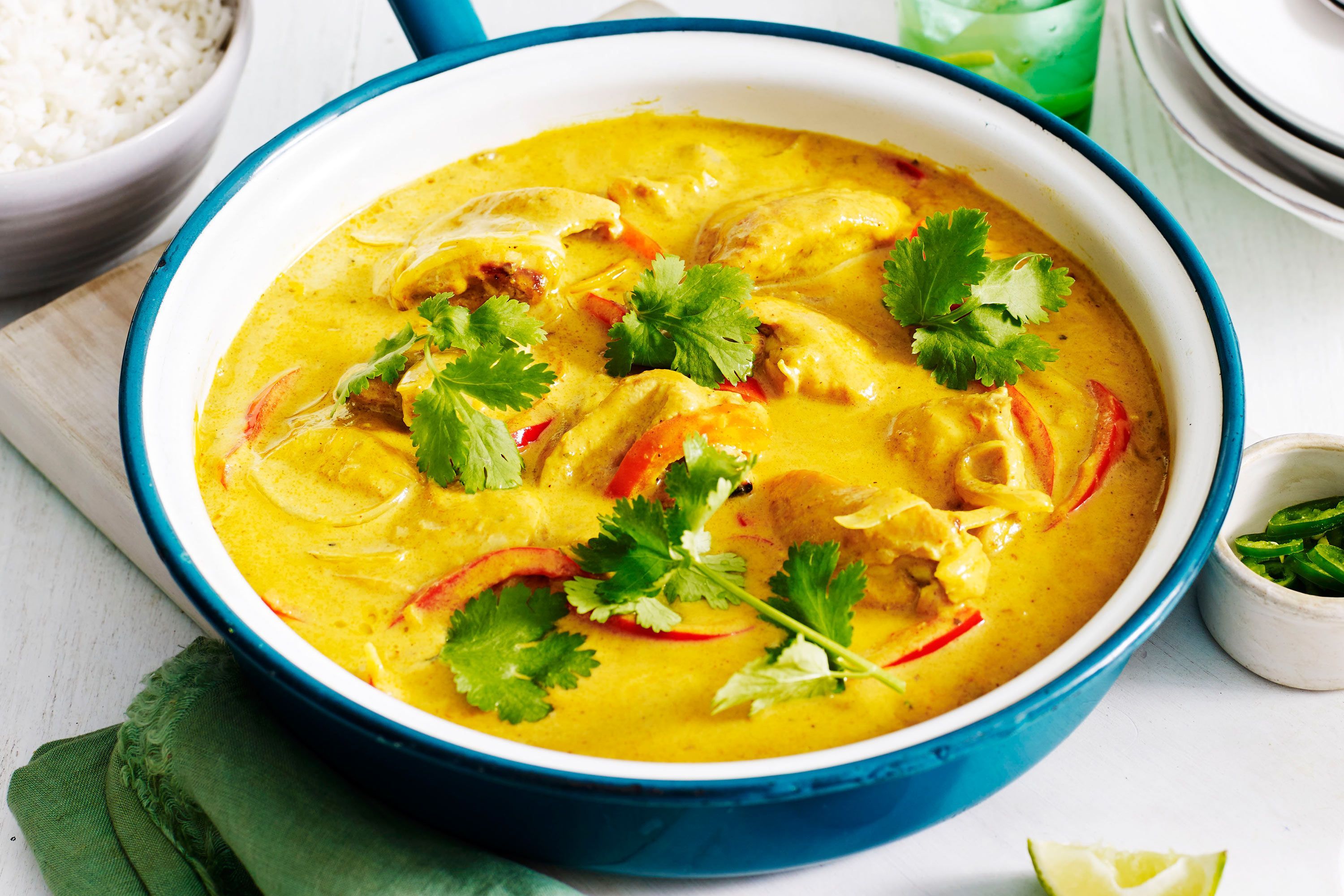 Mango Curry Chicken Tropical