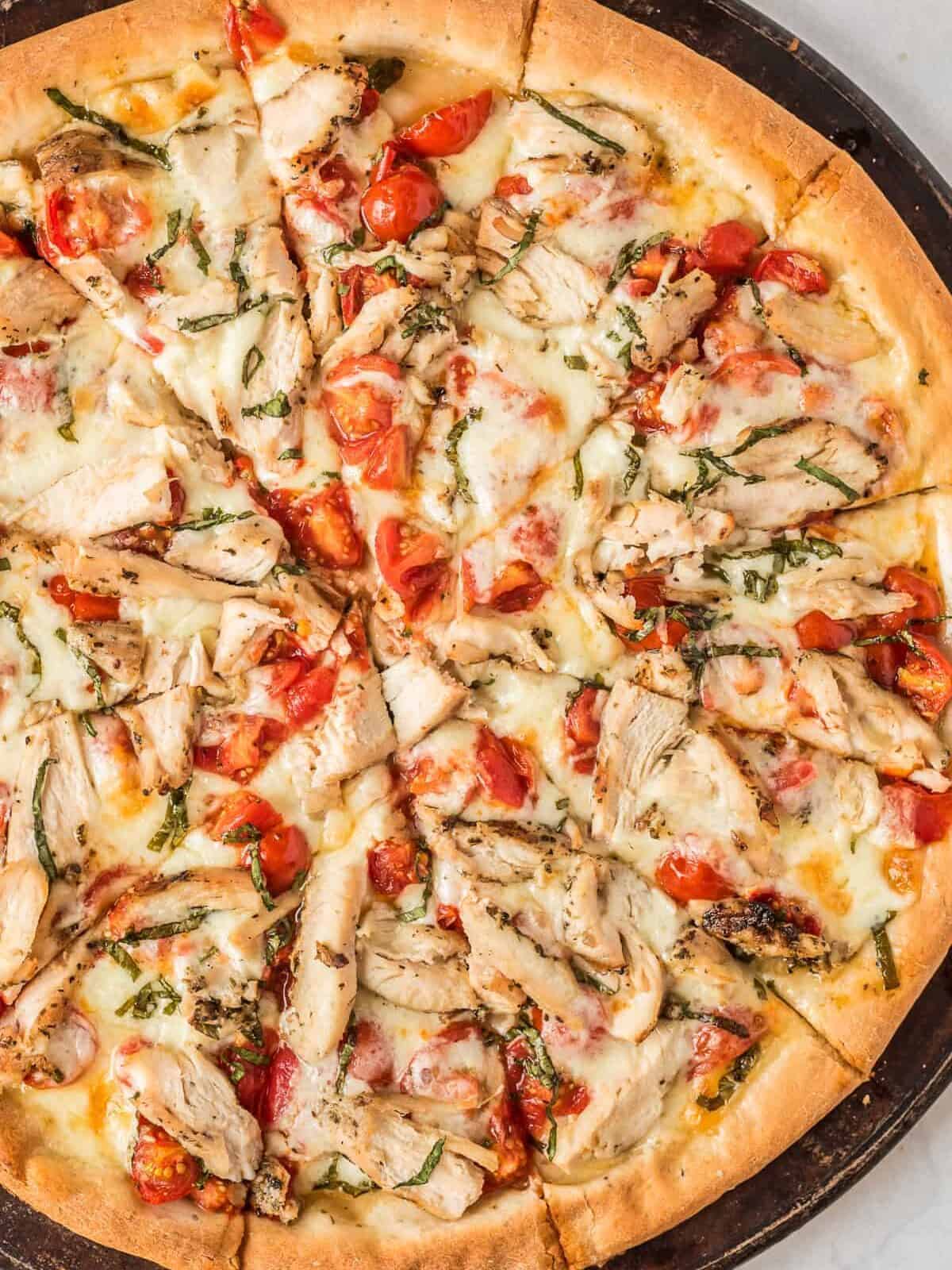 Margherita with Grilled Chicken