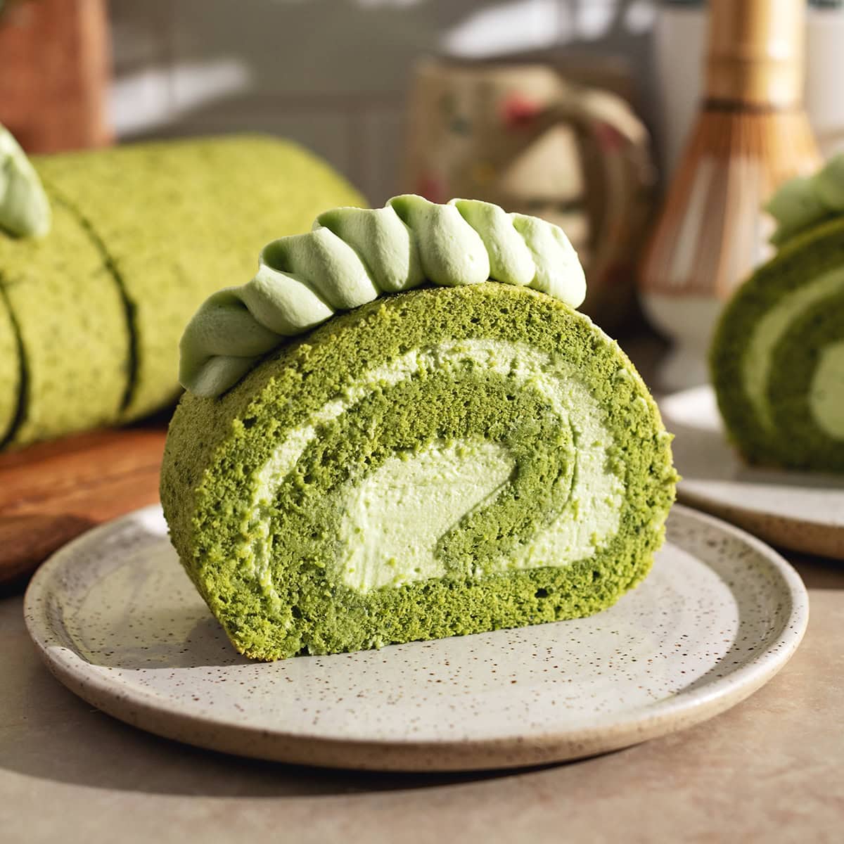 Matcha Green Tea Roll