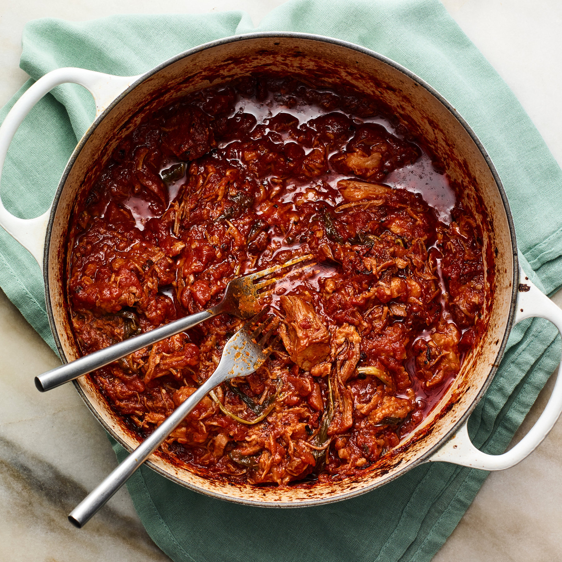 Spicy Pork Arrabbiata