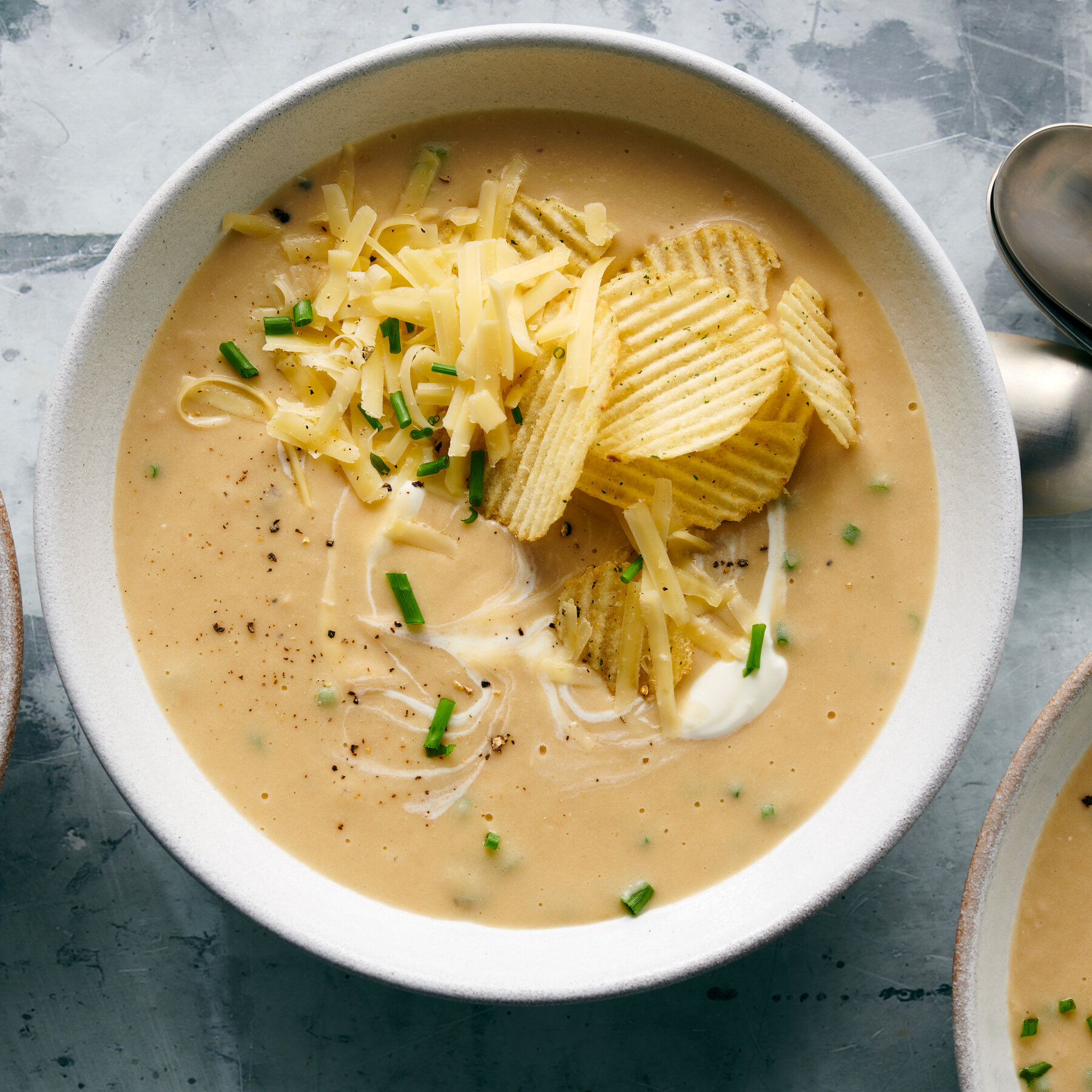Creamy Cauliflower Potato Soup