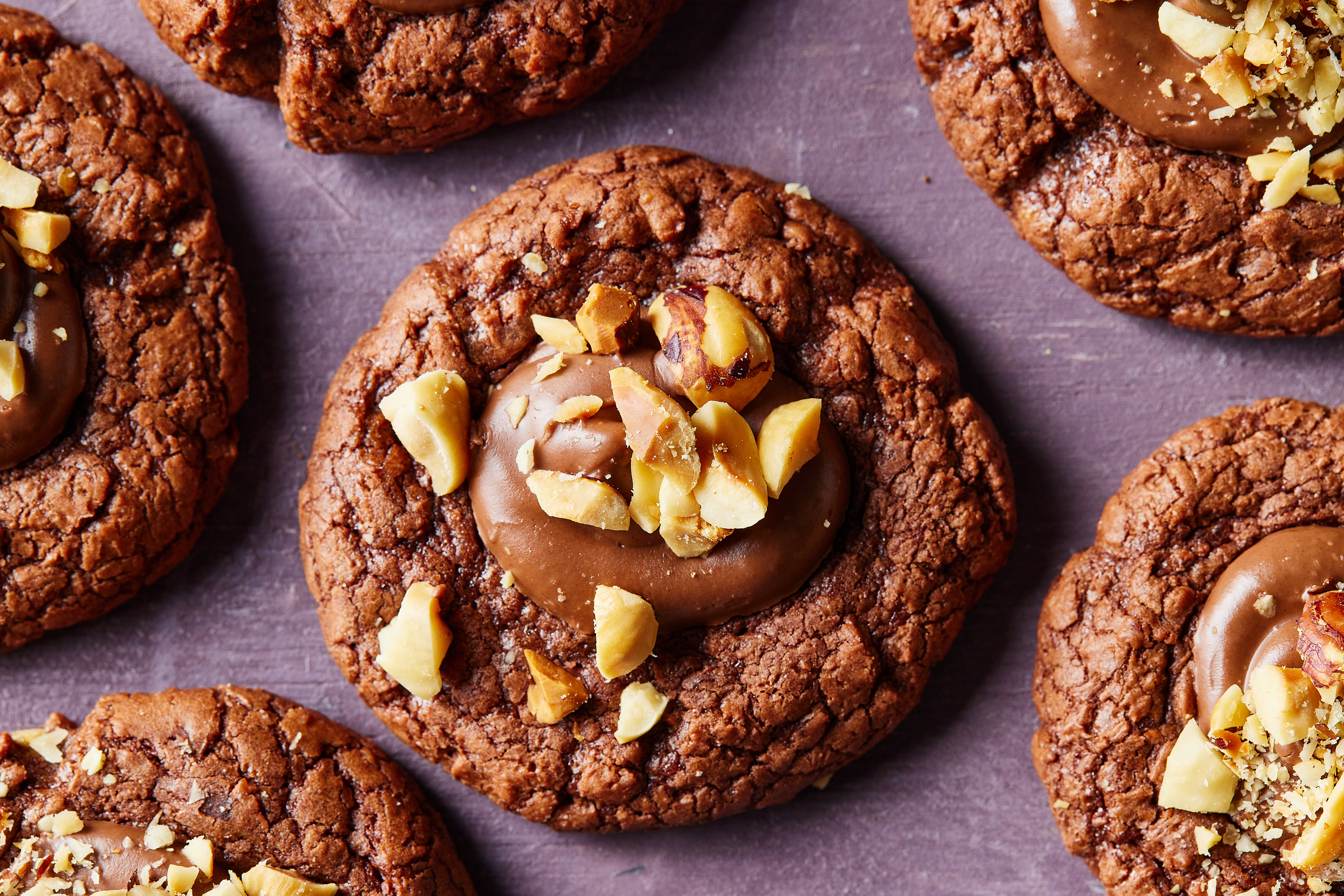 Chocolate Hazelnut Spread Cookies
