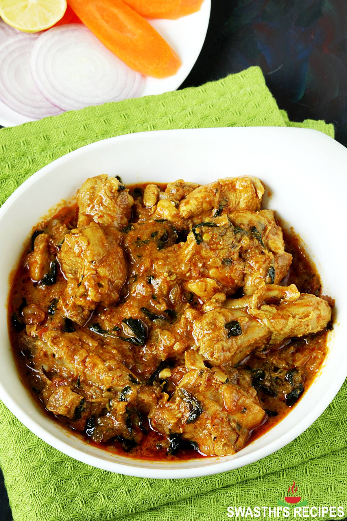Methi Chicken Fenugreek Leaves