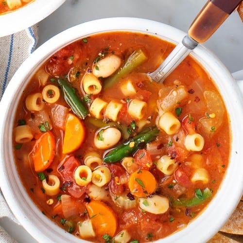 Vegetable Minestrone Stew