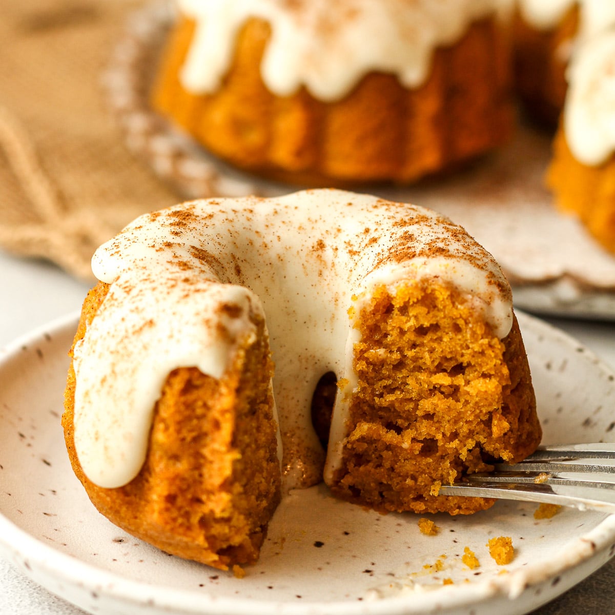 Pumpkin Spice Mini Bundts