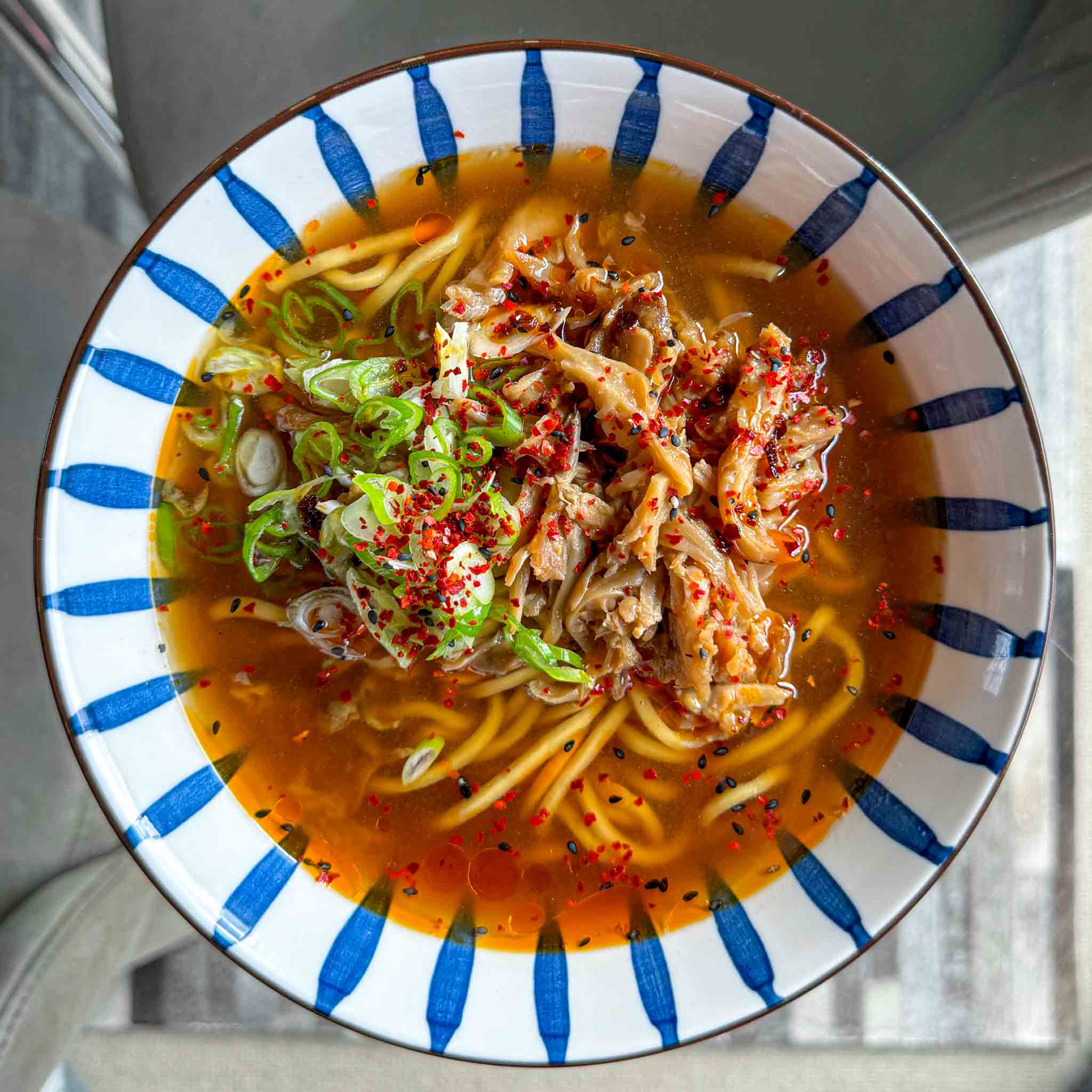 Miso Mushroom Noodle Soup