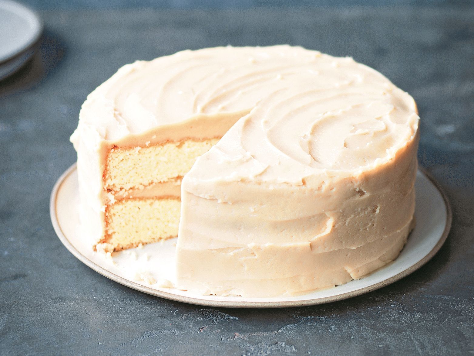 Miso Caramel Layer Cake