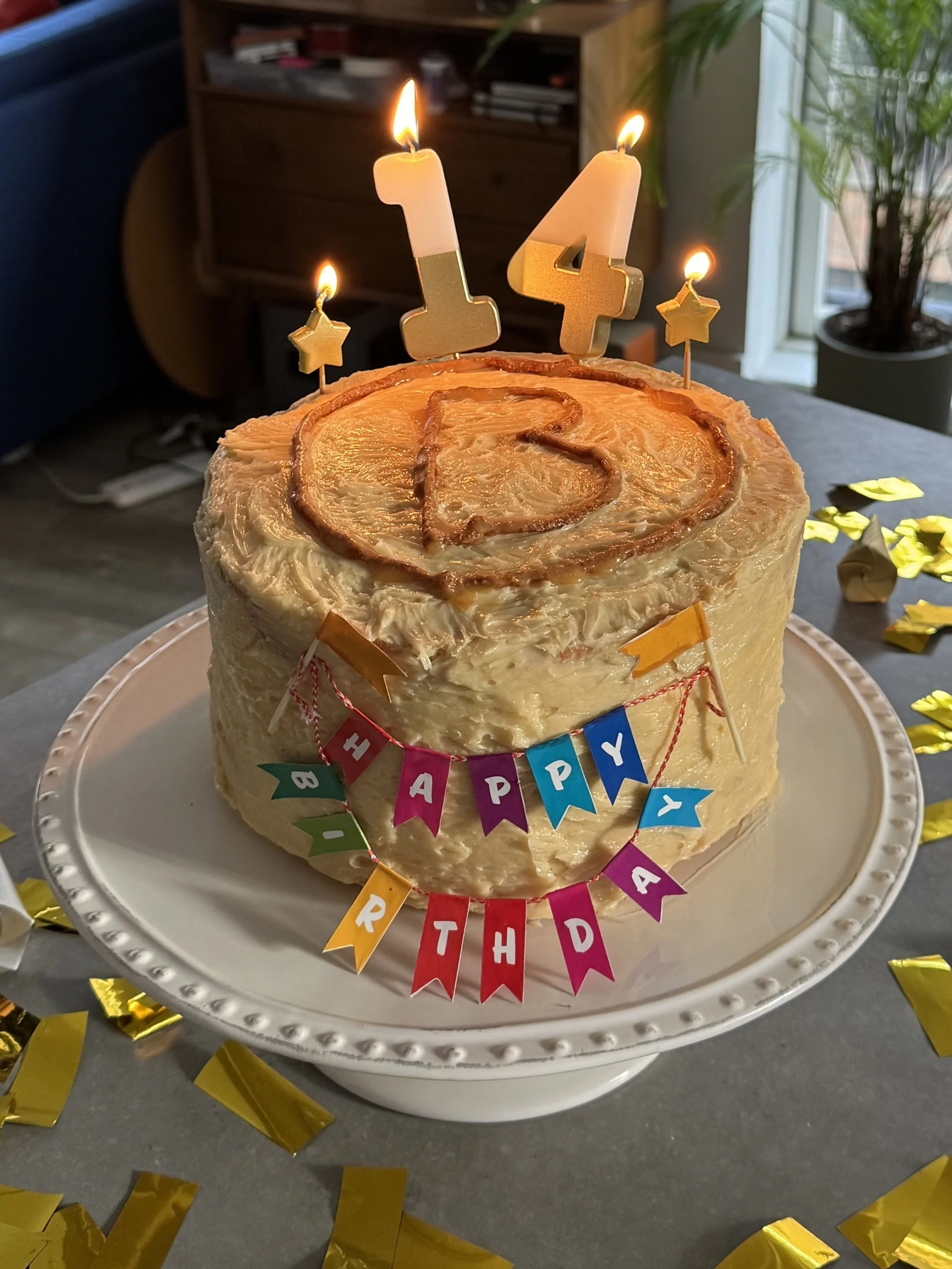 Miso Caramel Velvet Cake