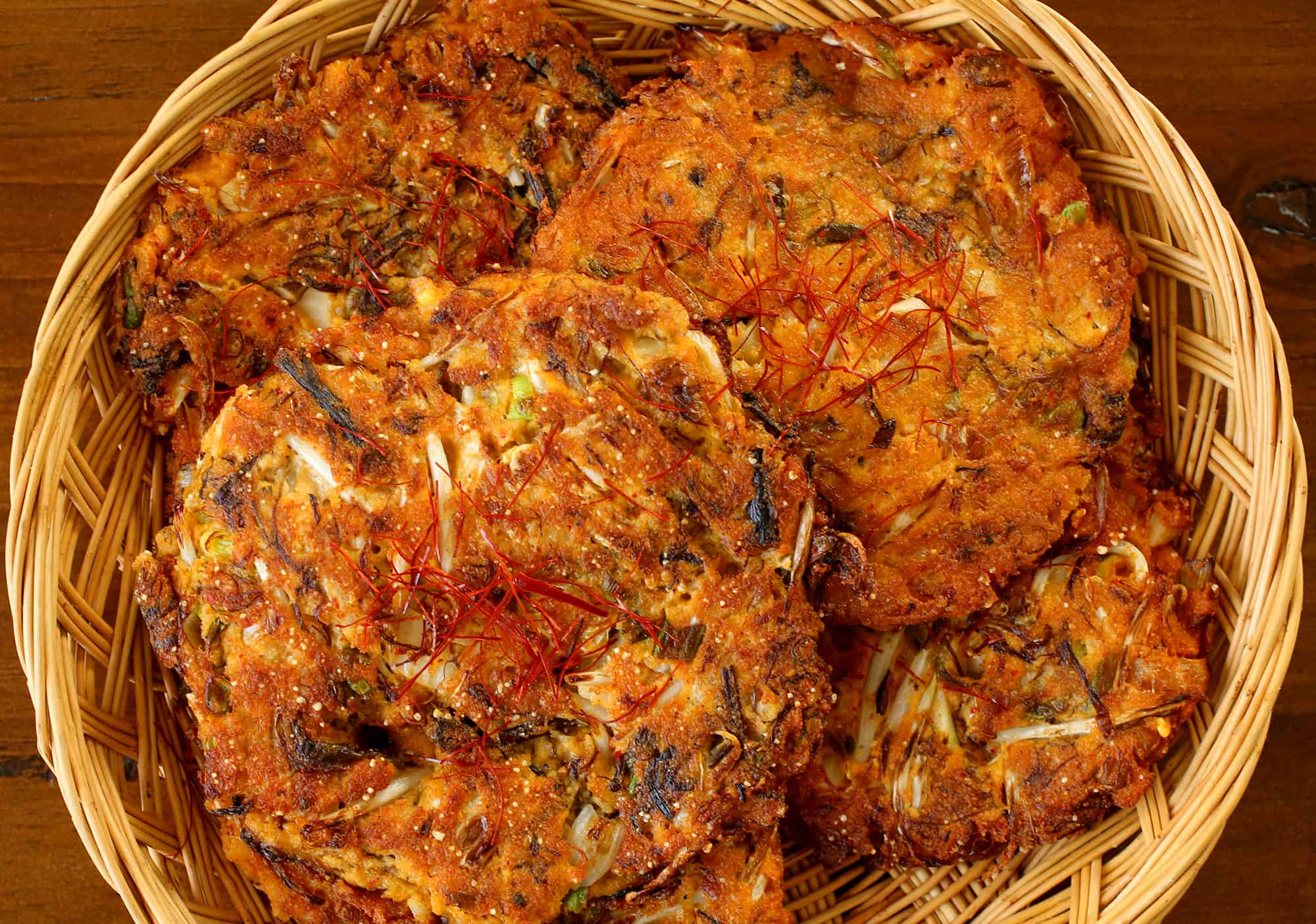 Beef Bindaetteok with Meat
