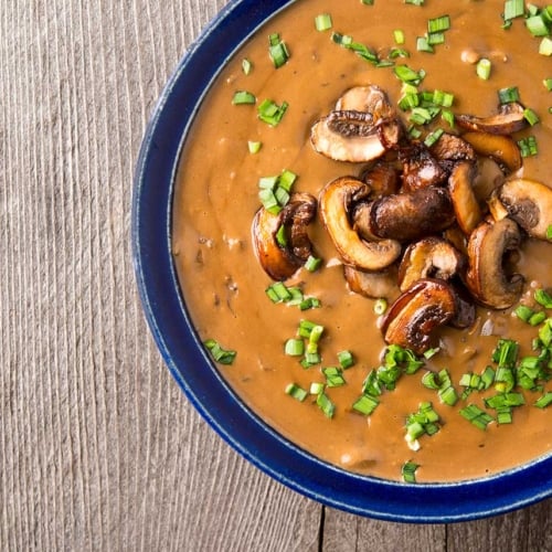 French Mushroom Bisque