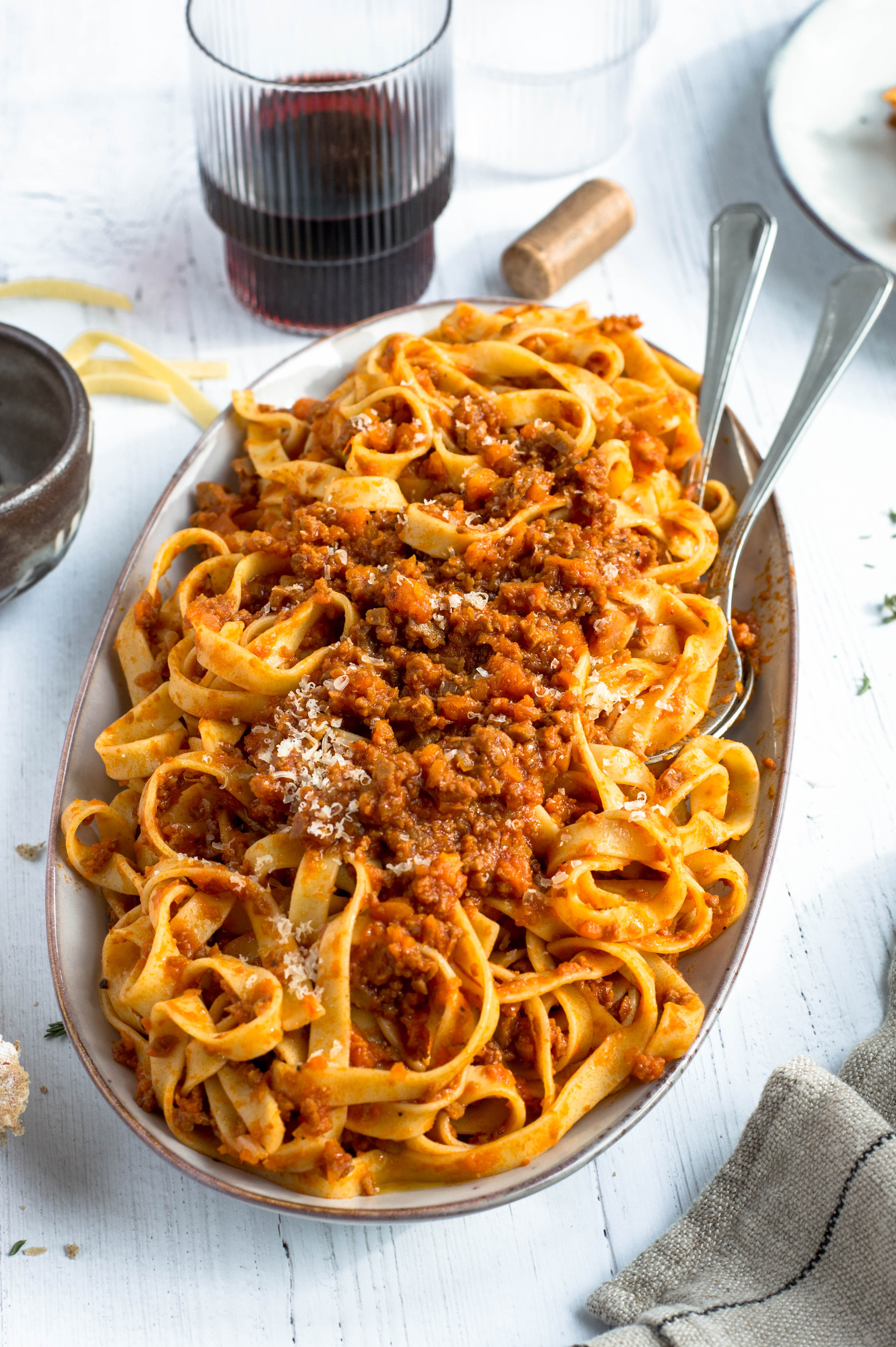 Seitan and Herb Ragù