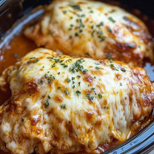 Mozzarella Chicken with Marinara