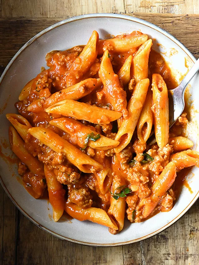 Smoked Paprika Beef Fusilli