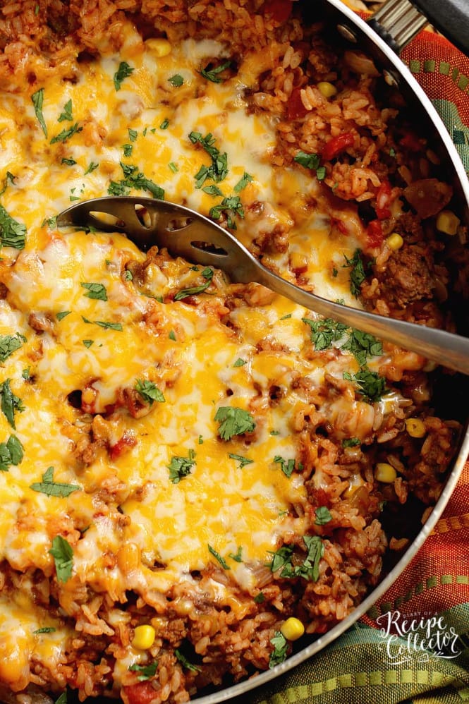Mexican Beef and Corn Casserole