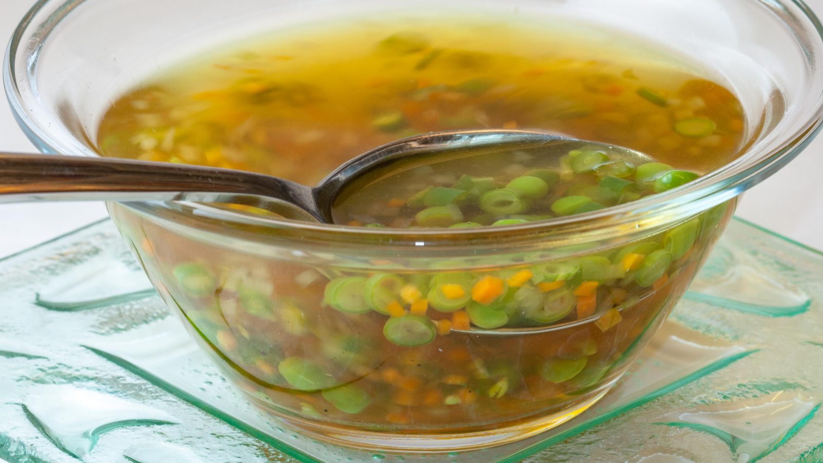 Beef Consommé with Vegetables