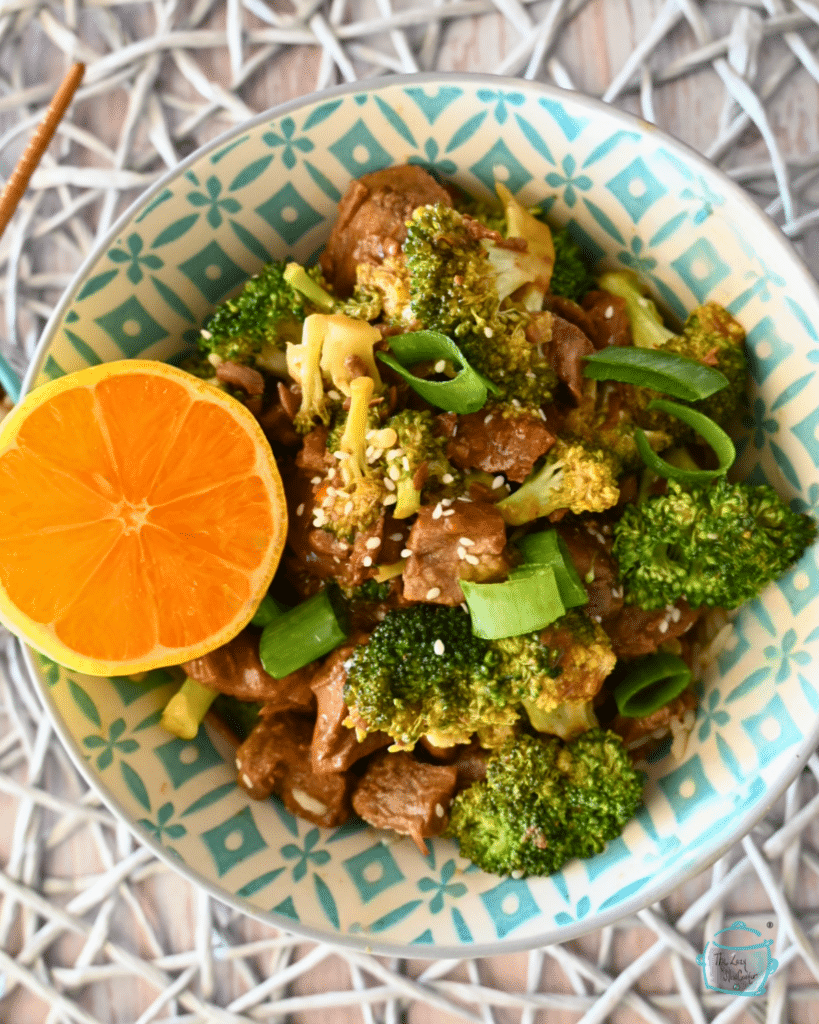 Orange Beef with Broccoli