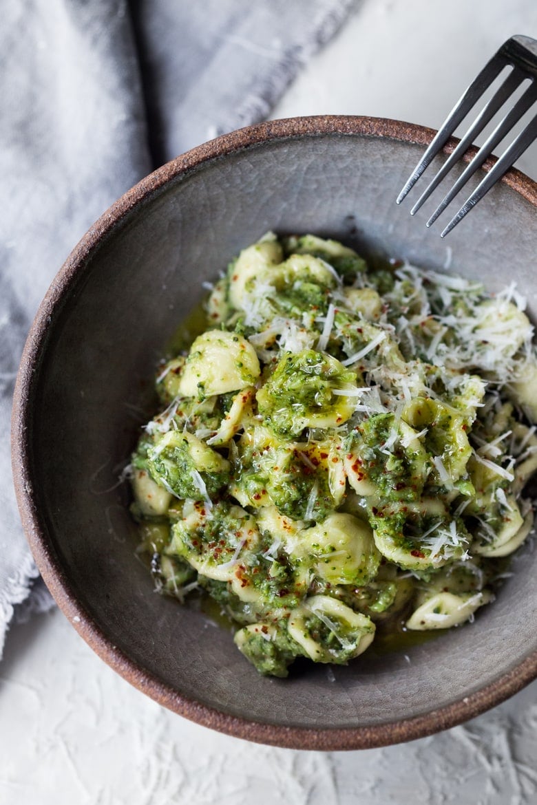 Orecchiette with Sautéed Broccoli