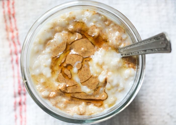 Almond Butter Oatmeal