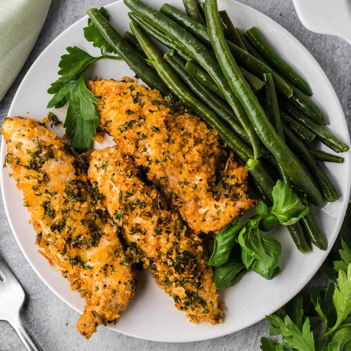 Herb-Crusted Chicken Strips