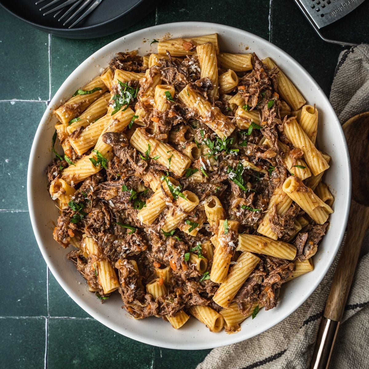 Rigatoni con la Genovese