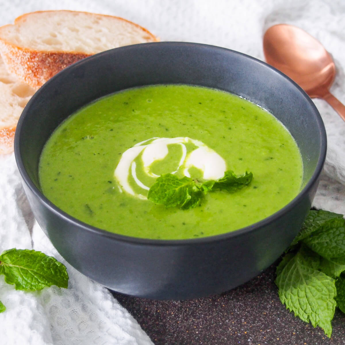 Green Pea and Mint Fresh