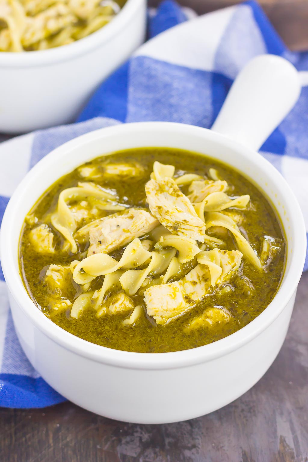 Creamy Pesto Chicken Pasta