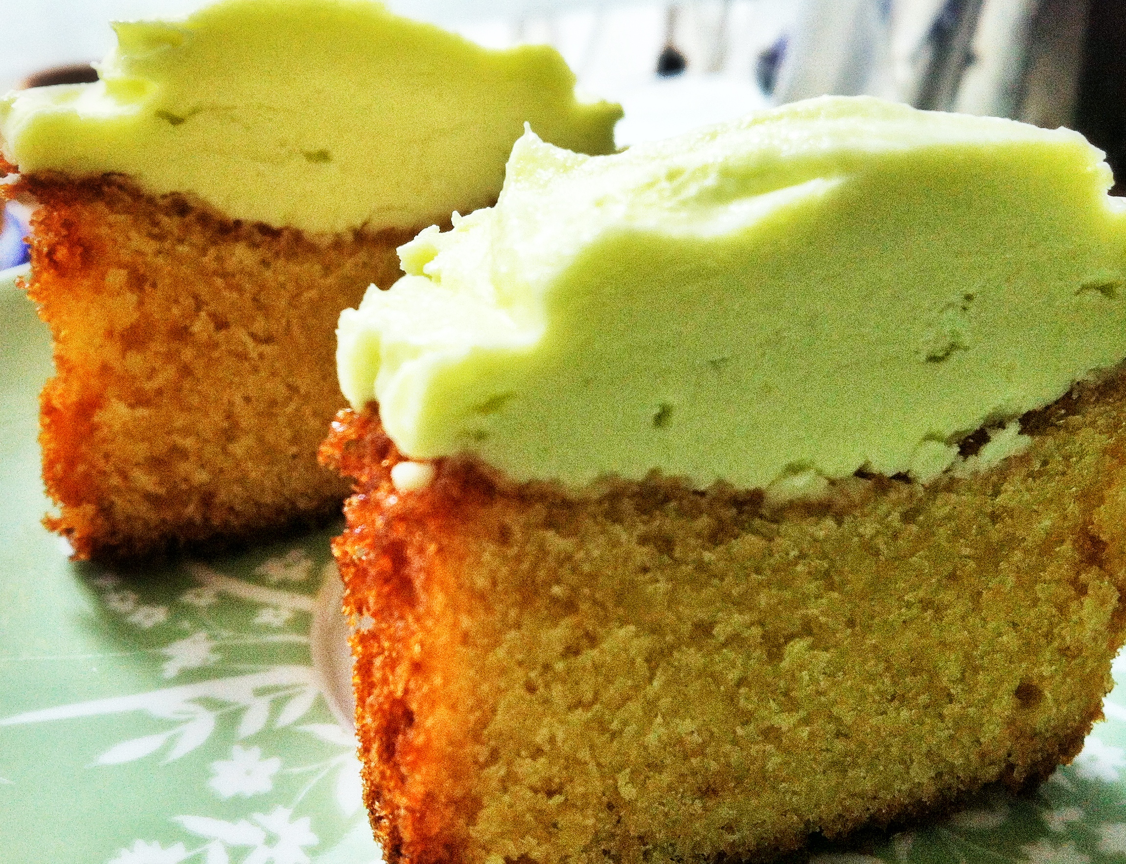 Wasabi White Chocolate Cake
