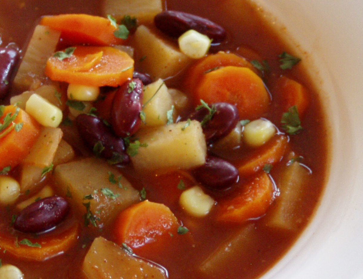 Kidney Bean and Vegetable Soup