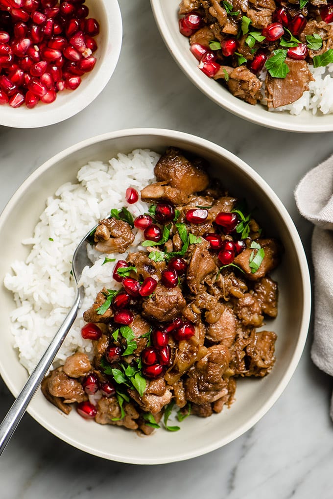 Pomegranate Chicken Tikka Masala