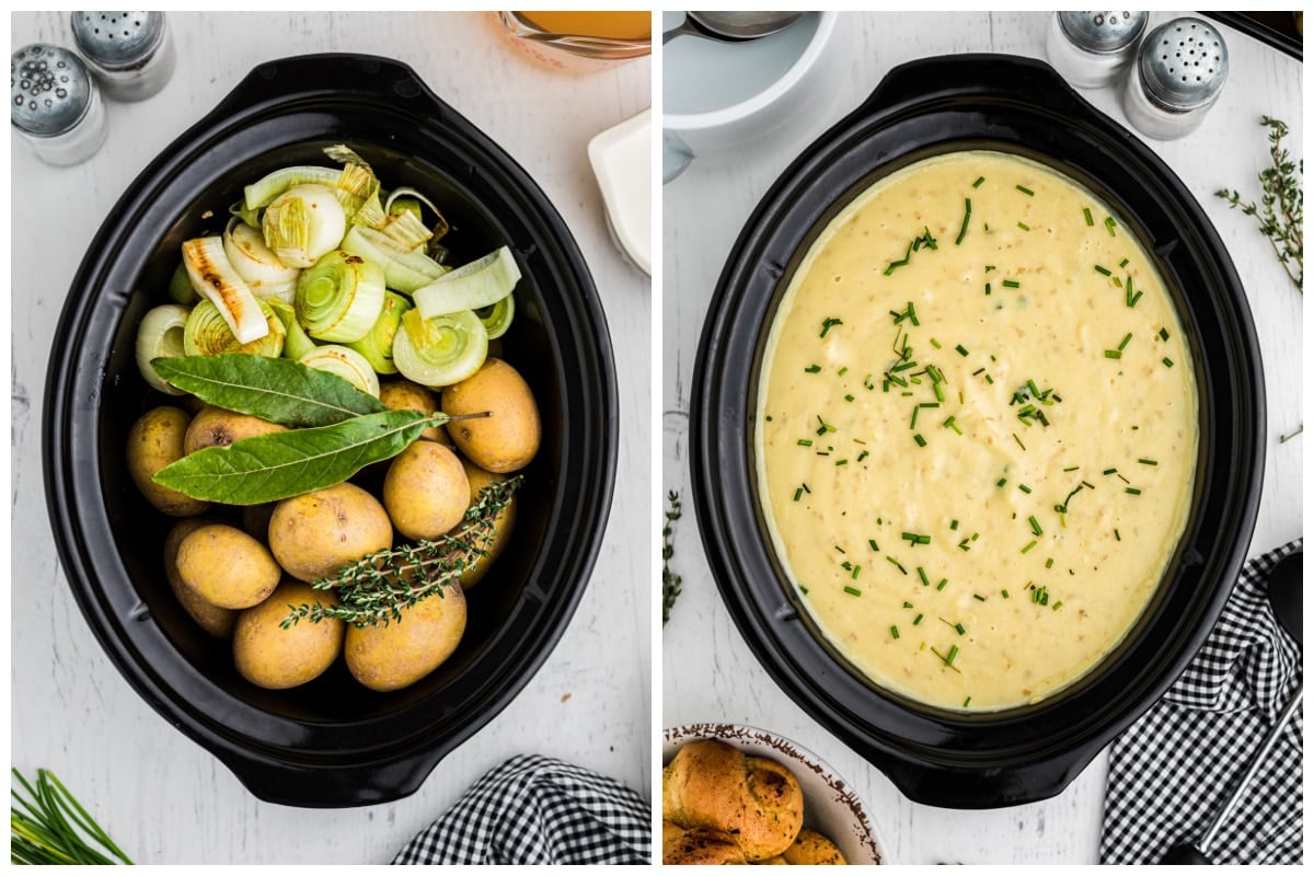 Creamy Potato Leek Soup