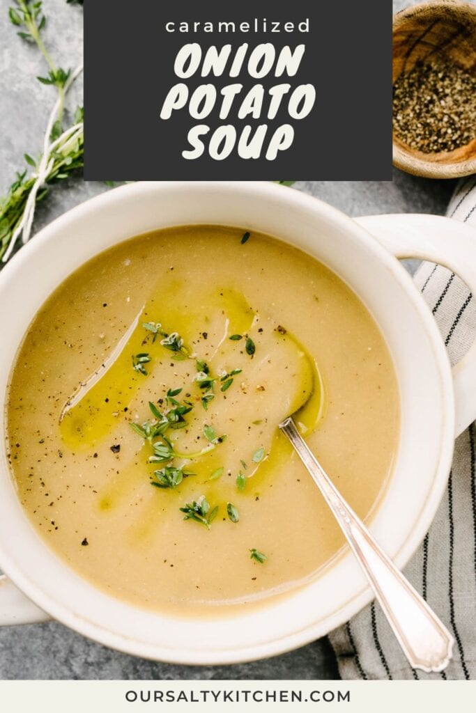 Potato Caramelized Onion Soup