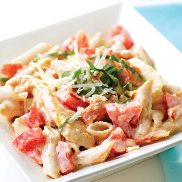 Prosciutto Wrapped Chicken Penne