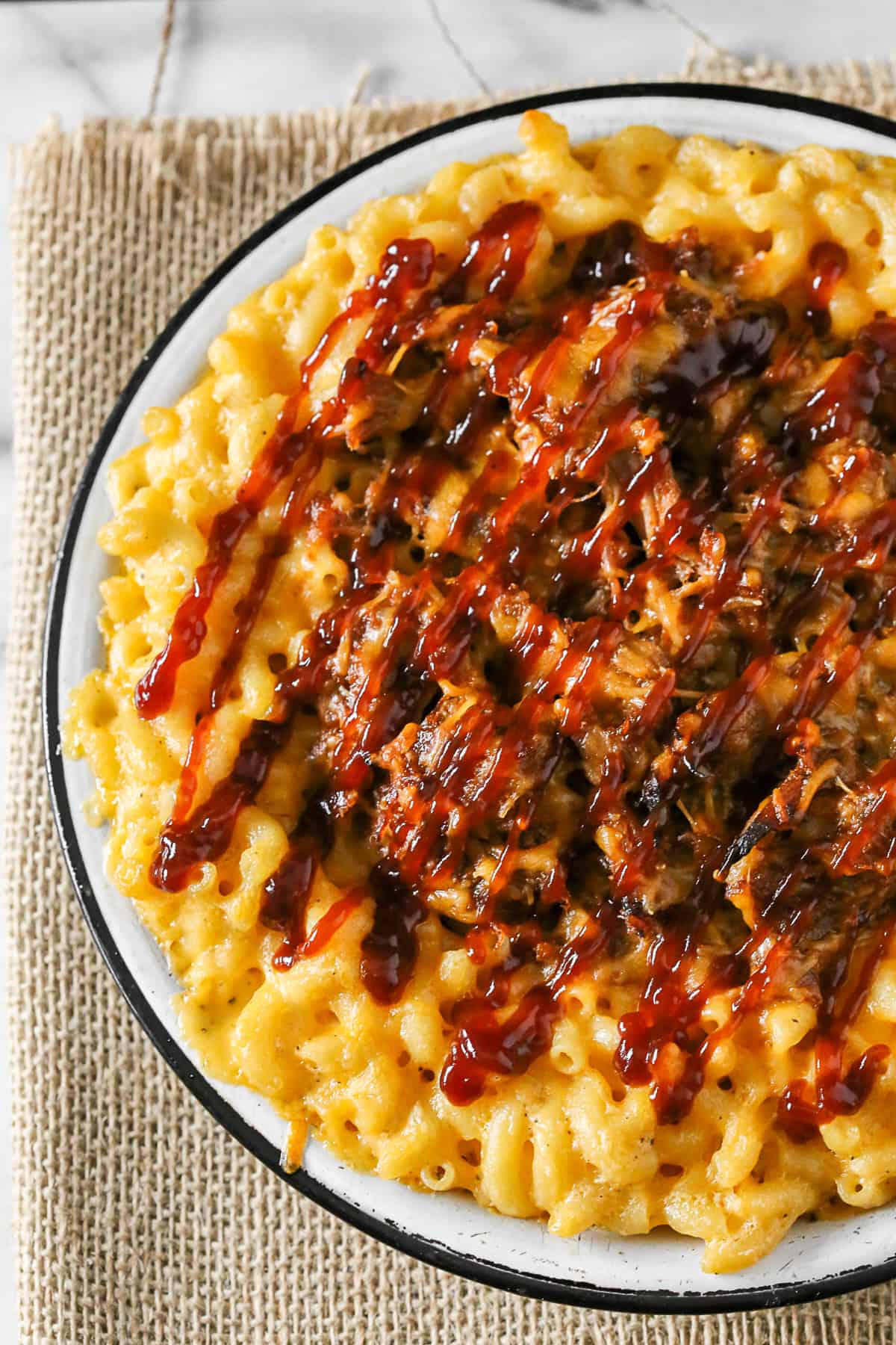 Pulled Pork Mac and Cheese