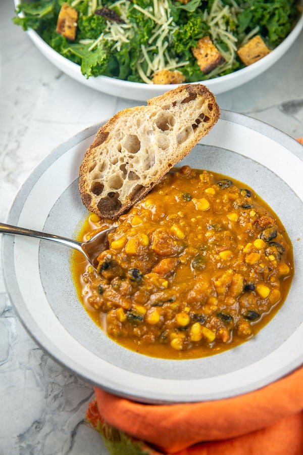 Sausage and Pumpkin Soup