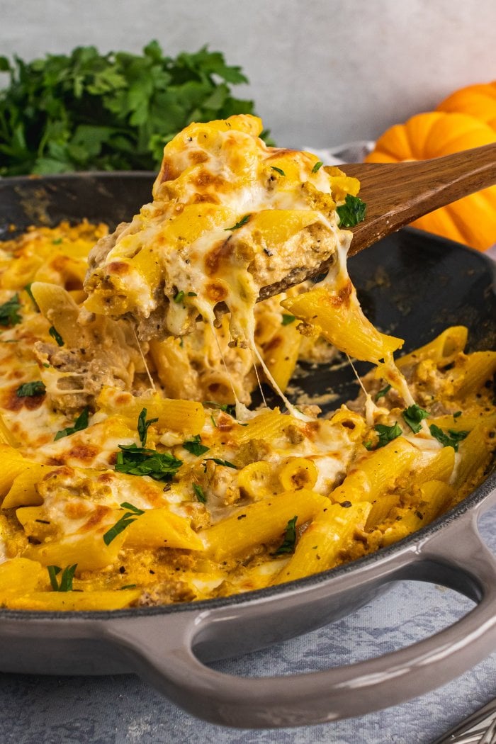 Pumpkin Ricotta Pasta Shells