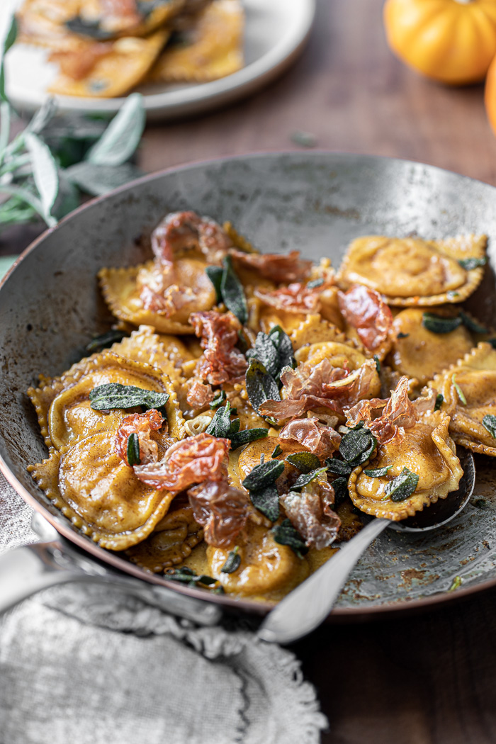 Pumpkin Ricotta Ravioli