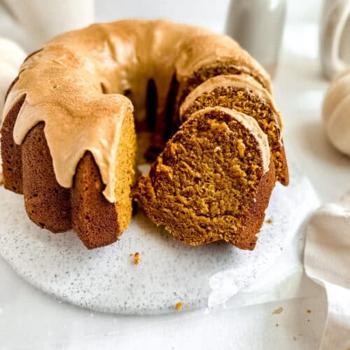Spiced Pumpkin Latte Cake