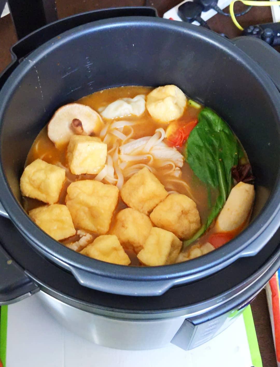 Tofu and Vegetable Hotpot Broth
