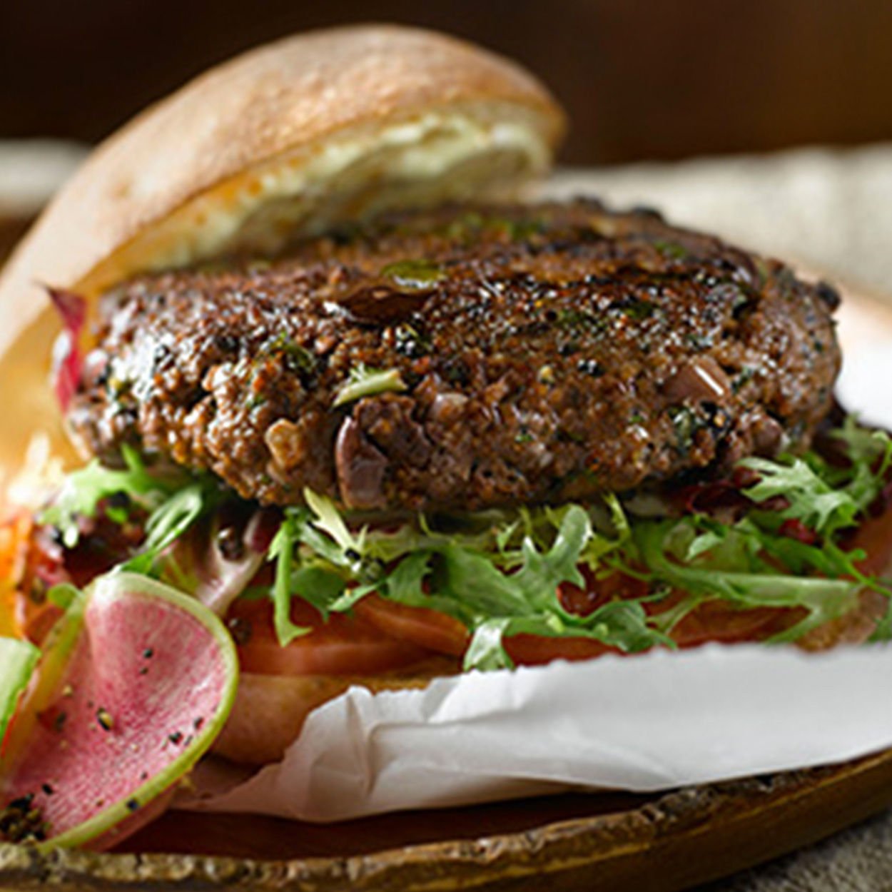 Garlic Herb Burger