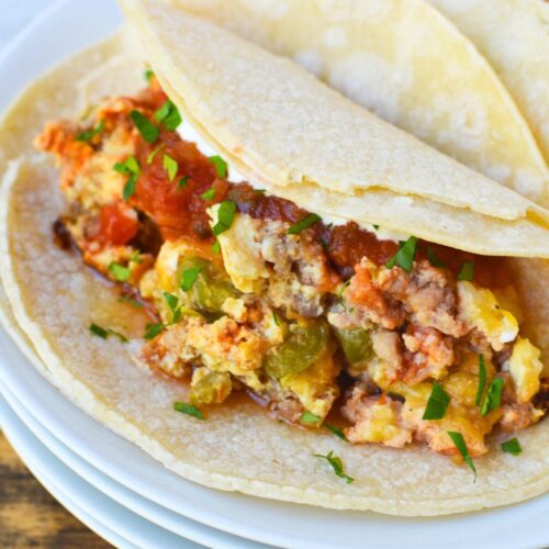 Crockpot Breakfast Tacos Filling