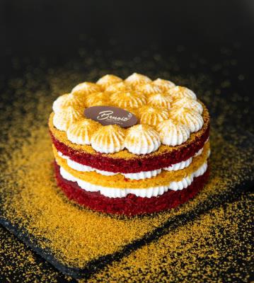 Honey Velvet Cake