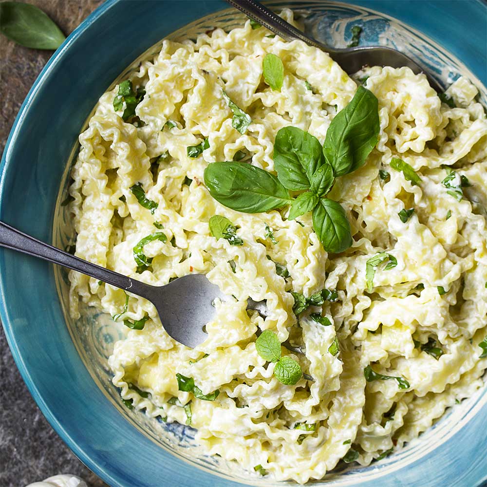 Herbed Ricotta Pasta Salad