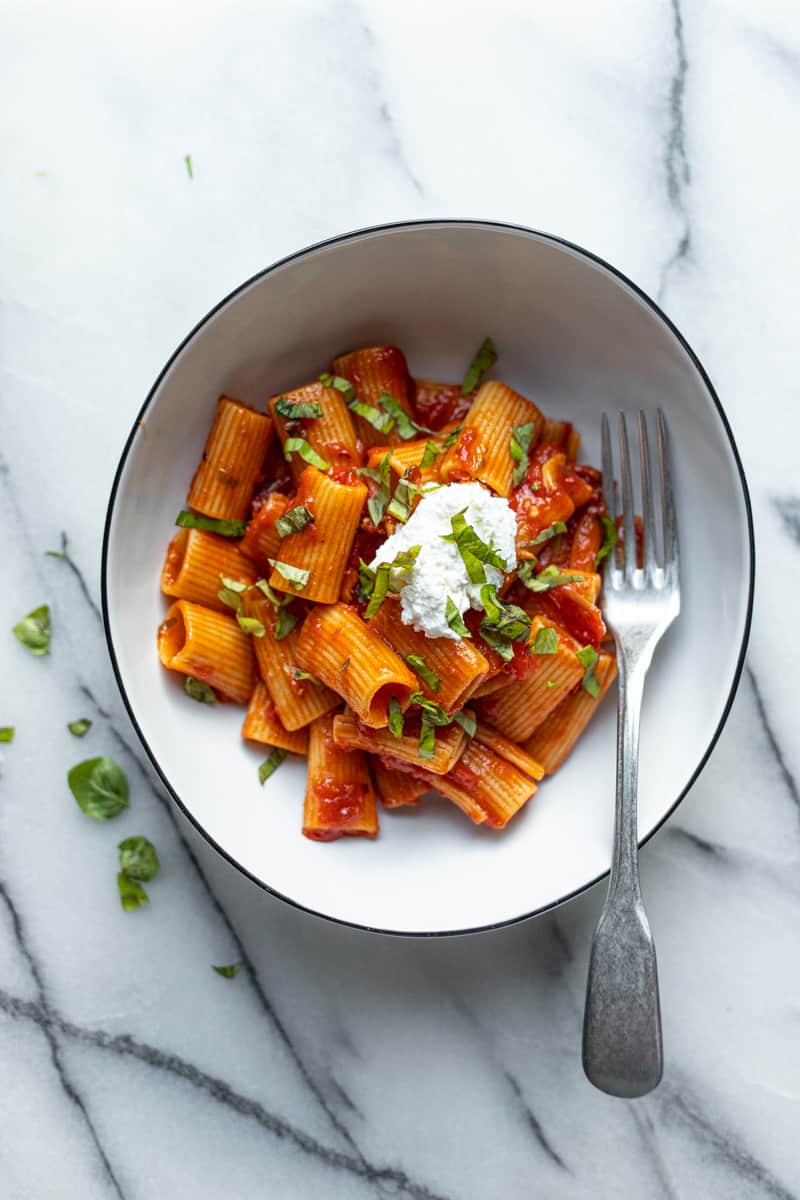 Classic Rigatoni Arrabbiata