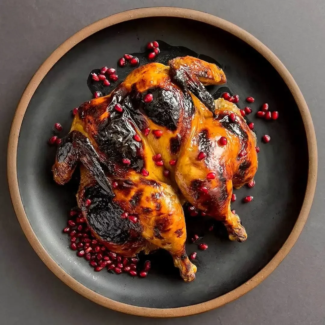 Pomegranate Molasses Glazed Chicken