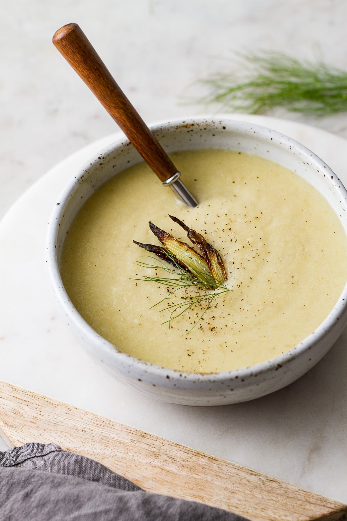 Creamy Potato Fennel Soup