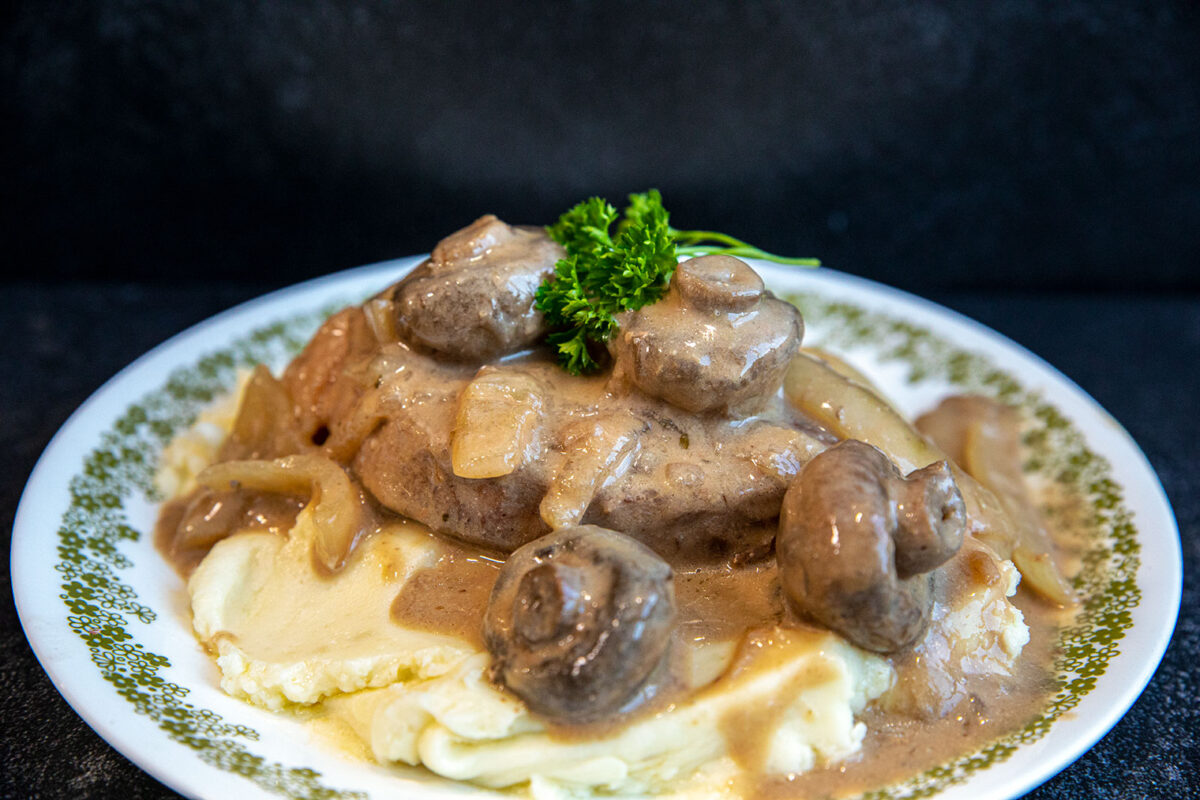 Creamy Mushroom Steak