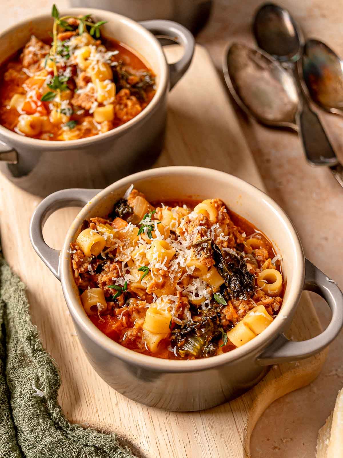 Sausage and Kale Pasta