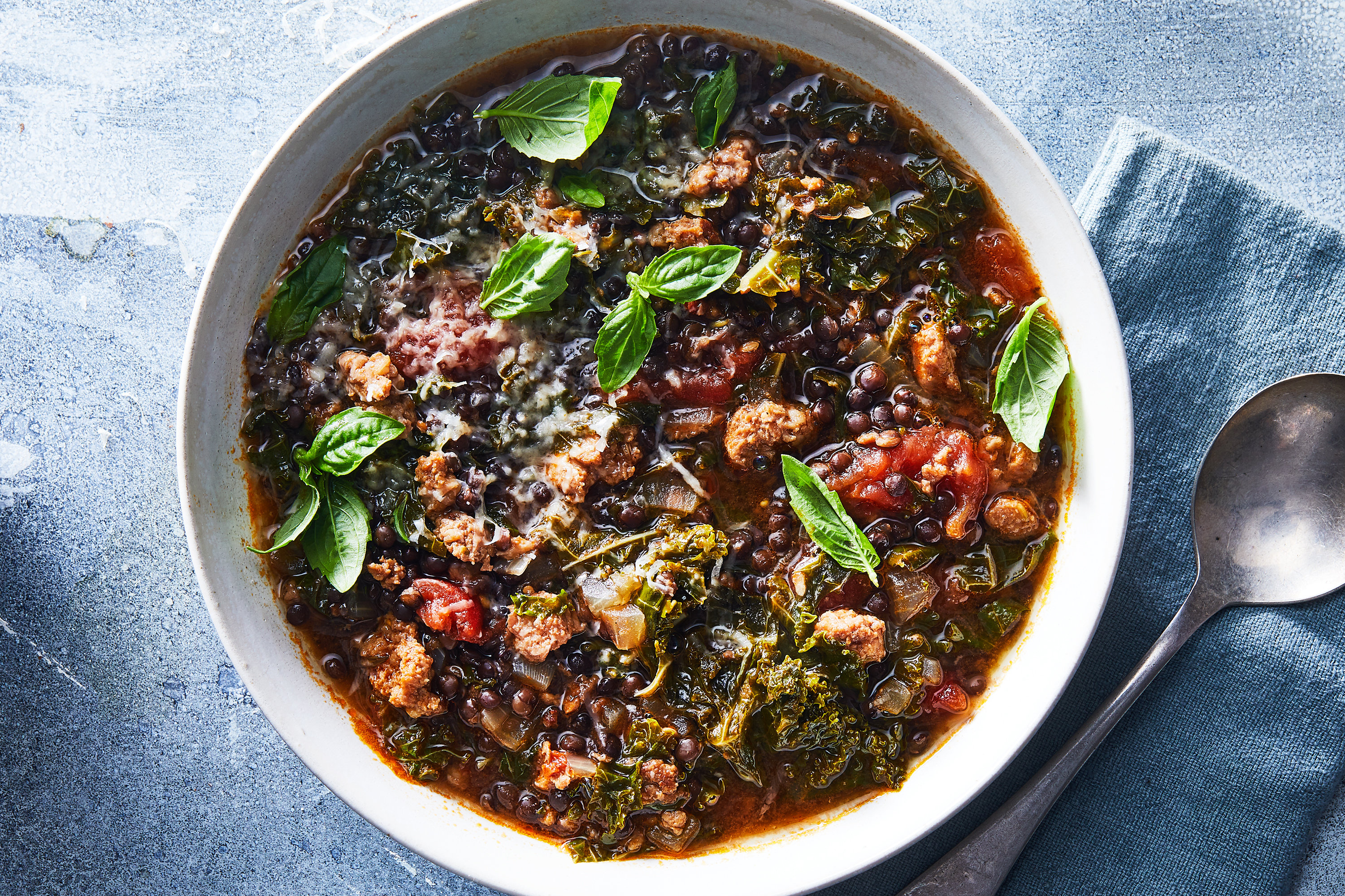 Lentil and Sausage Ragù